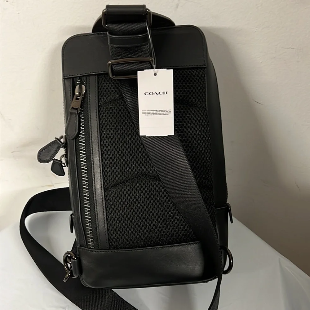 Coach Black Men's Crossbody Messenger Bag